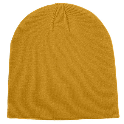 vidsel 100% Cotton Beanie Hat for Men Women, Soft Cuffless Knit Skull Cap