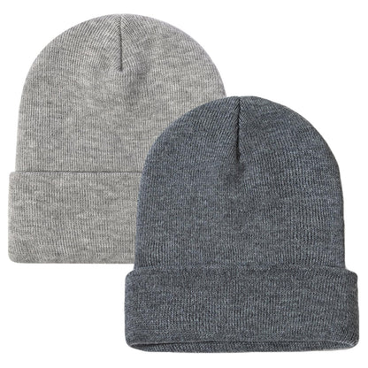 ZOORON Beanie for Men Women Slouchy Winter Beanie Hats Cuffed Skull Caps