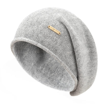 Knit Slouchy Beanie Hats for Women Cashmere Ski Cap Knitted Wool Soft Warm Winter Hat