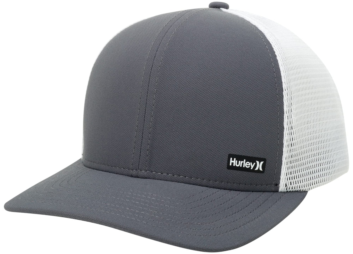 Hurley Men's Caps - H2O-Dri League Baseball Caps for Men with Snapback Closure - Classic Mens Trucker Hats (S-XL)