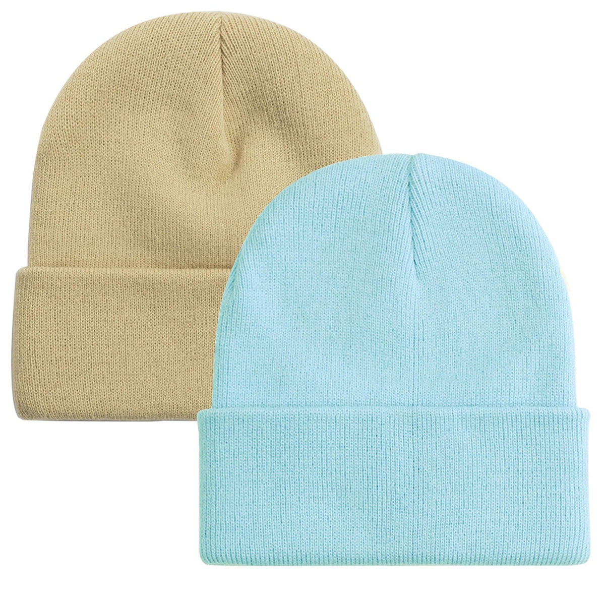 ZOORON Beanie for Men Women Slouchy Winter Beanie Hats Cuffed Skull Caps