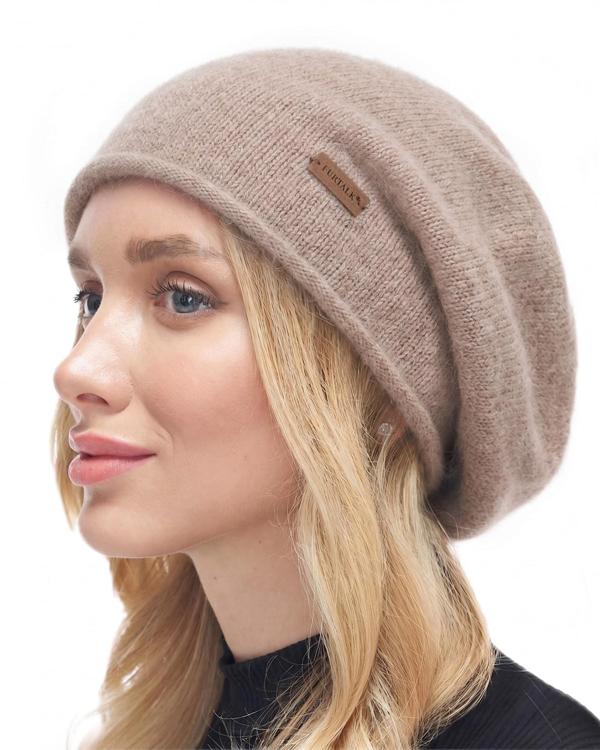 FURTALK Slouchy Beanies for Women Winter Hats Soft Warm Beanie Hat Ladies Knitting Skull Beanies