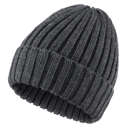 Connectyle Women's Rib Knit Cuffed Beanie Hat Stretch Acrylic Winter Hat Thick Warm Snow Ski Cap