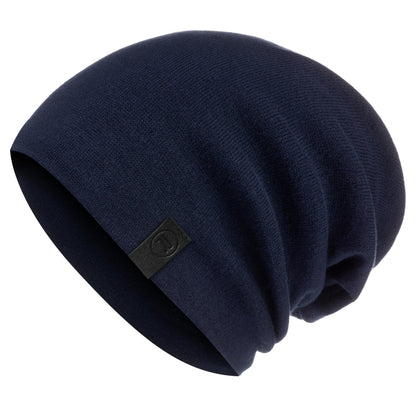 Warm Slouchy Beanie Hat - Deliciously Soft Daily Beanie in Fine Knit