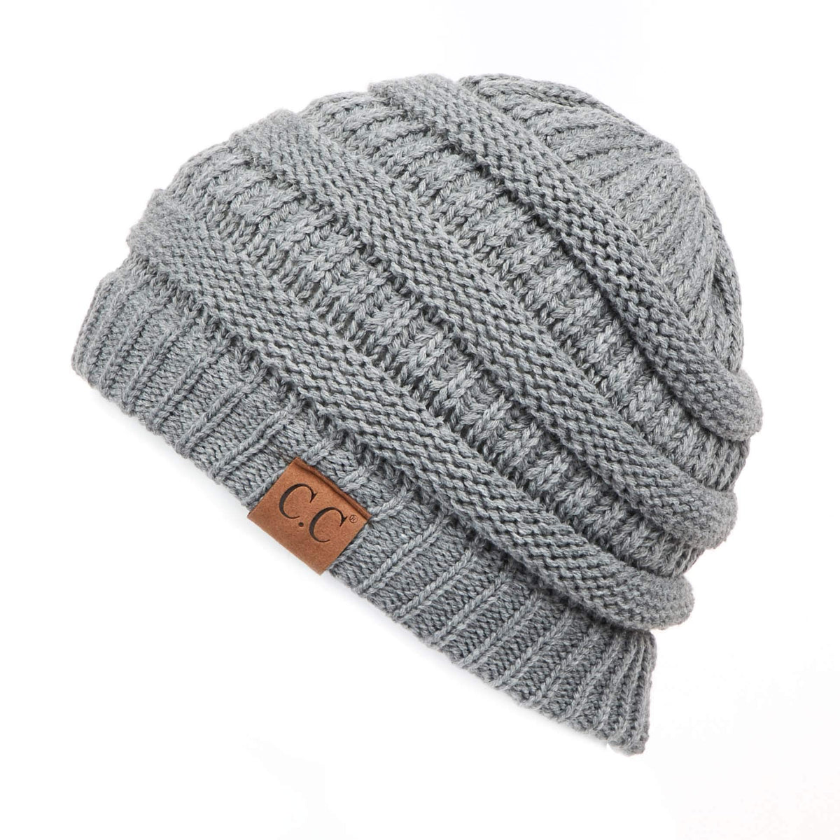 C.C Exclusives Cable Knit Beanie - Thick, Soft & Warm Chunky Beanie Hats