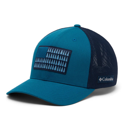 Columbia Unisex Adult PFG Logo Mesh Ball Cap