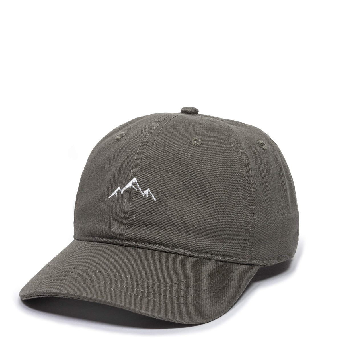 Outdoor Cap Mountain Embroidered Dad Hat Adjustable Soft Cotton Polo Style Unstructured Baseball Cap for Men & Women
