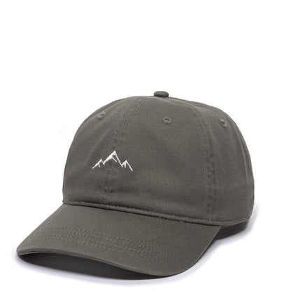 Outdoor Cap Mountain Embroidered Dad Hat Adjustable Soft Cotton Polo Style Unstructured Baseball Cap for Men & Women