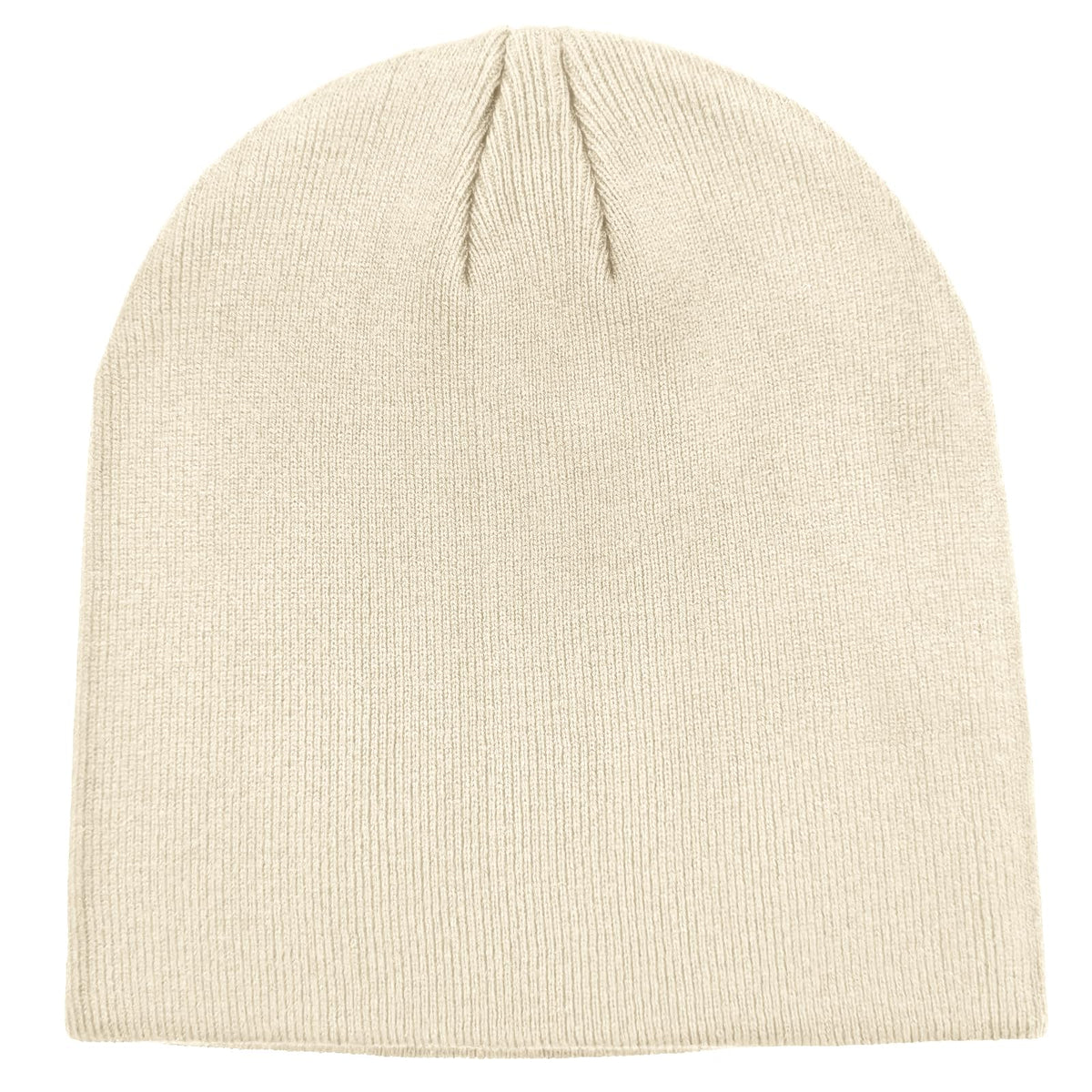 vidsel 100% Cotton Beanie Hat for Men Women, Soft Cuffless Knit Skull Cap