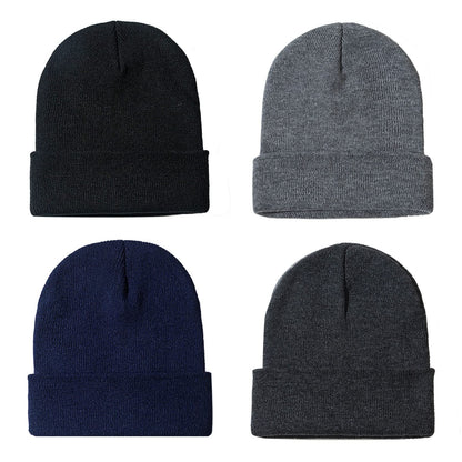 ZOORON Beanie for Men Women Slouchy Winter Beanie Hats Cuffed Skull Caps