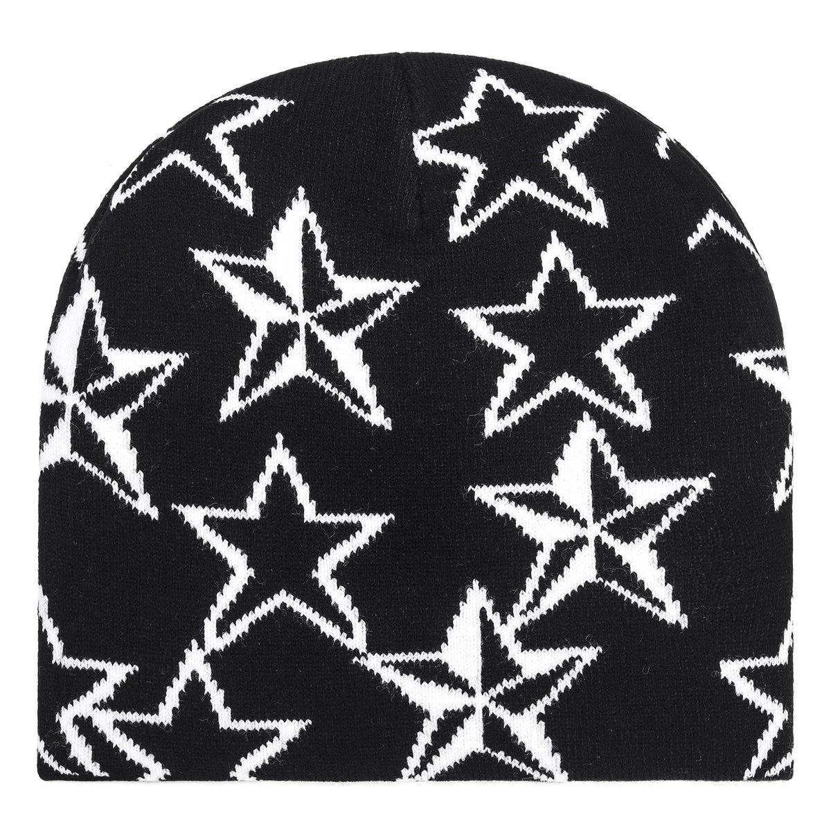 Men Women Y2K Beanies Gothic Graphic Knitted Hat Winter Warm Beanies Casual Outdoor Skull Cap