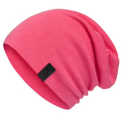 Warm Slouchy Beanie Hat - Deliciously Soft Daily Beanie in Fine Knit