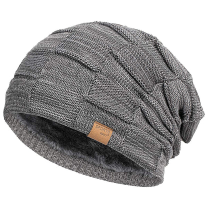Vgogfly Slouchy Beanie for Men Winter Hats for Guys Cool Beanies Mens Lined Knit Warm Thick Skully Stocking Binie Hat