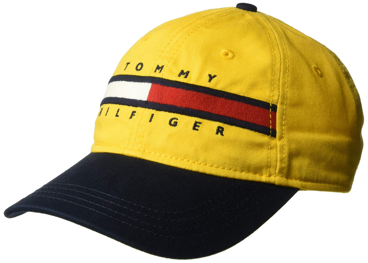 Tommy Hilfiger Men's Cotton Avery Adjustable Baseball Cap