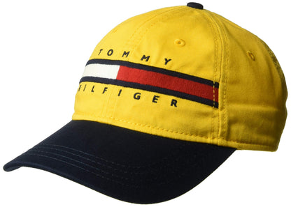 Tommy Hilfiger Men's Cotton Avery Adjustable Baseball Cap