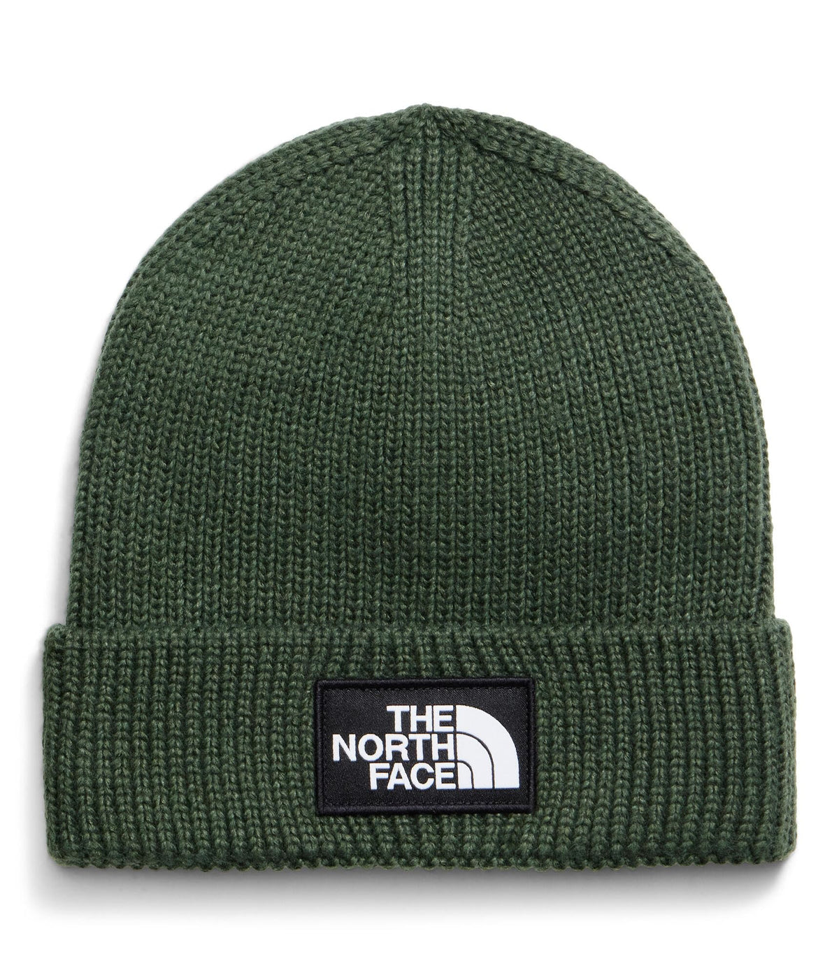 THE NORTH FACE TNF Logo Box Cuffed Beanie | Classic Fit, Rib Knit Winter Hat for Men & Women