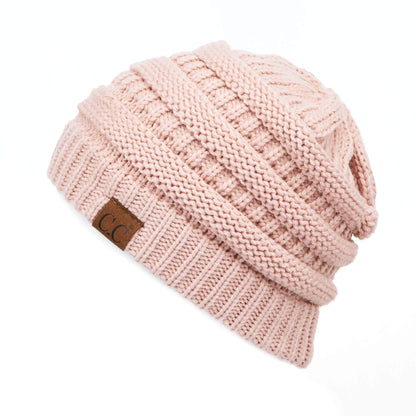 C.C Exclusives Cable Knit Beanie - Thick, Soft & Warm Chunky Beanie Hats