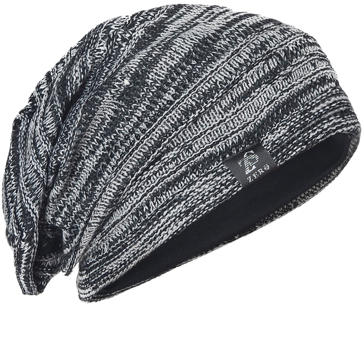 FORBUSITE Mens Slouchy Long Oversized Beanie Knit Cap for Summer Winter B08