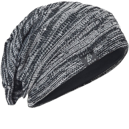 FORBUSITE Mens Slouchy Long Oversized Beanie Knit Cap for Summer Winter B08