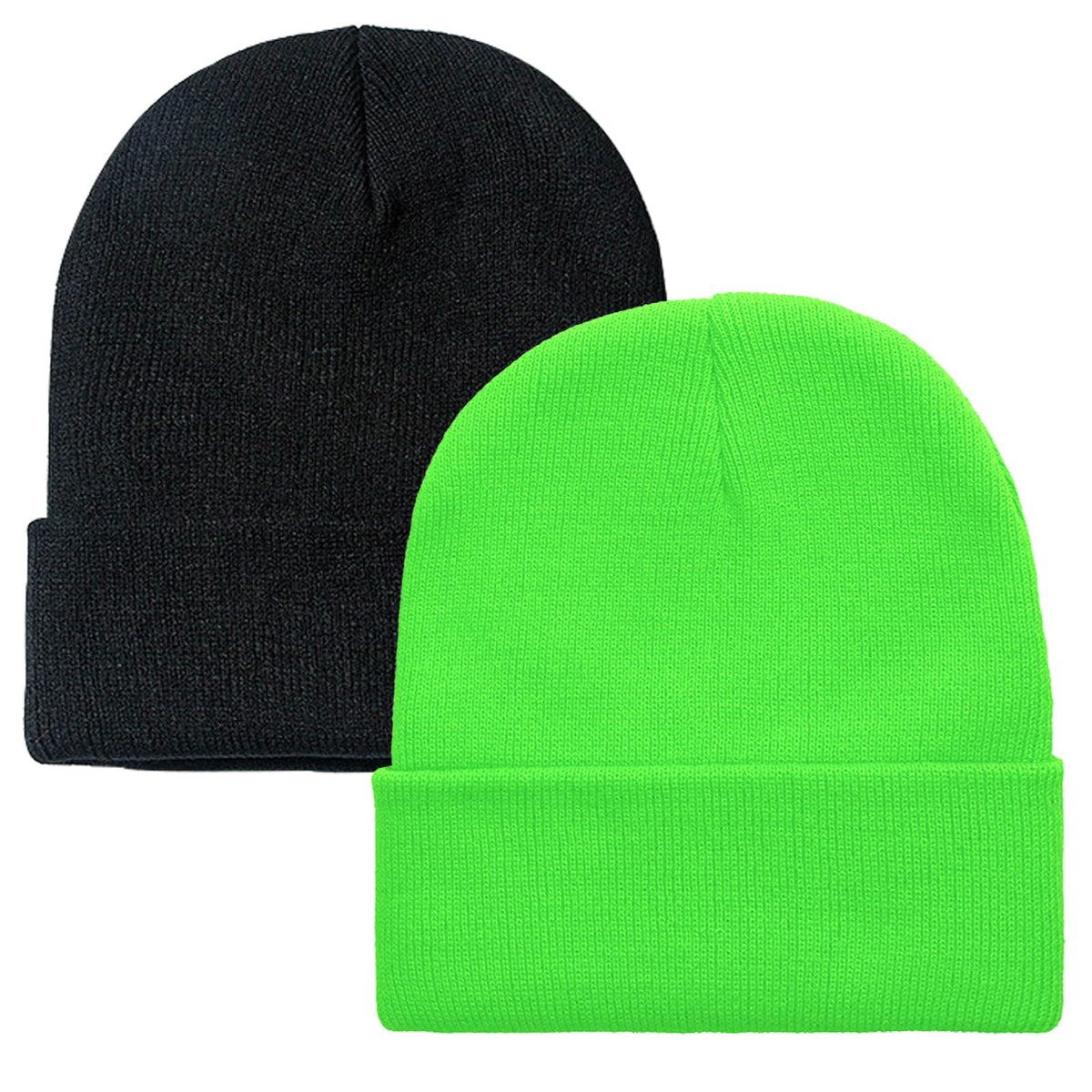 ZOORON Beanie for Men Women Slouchy Winter Beanie Hats Cuffed Skull Caps