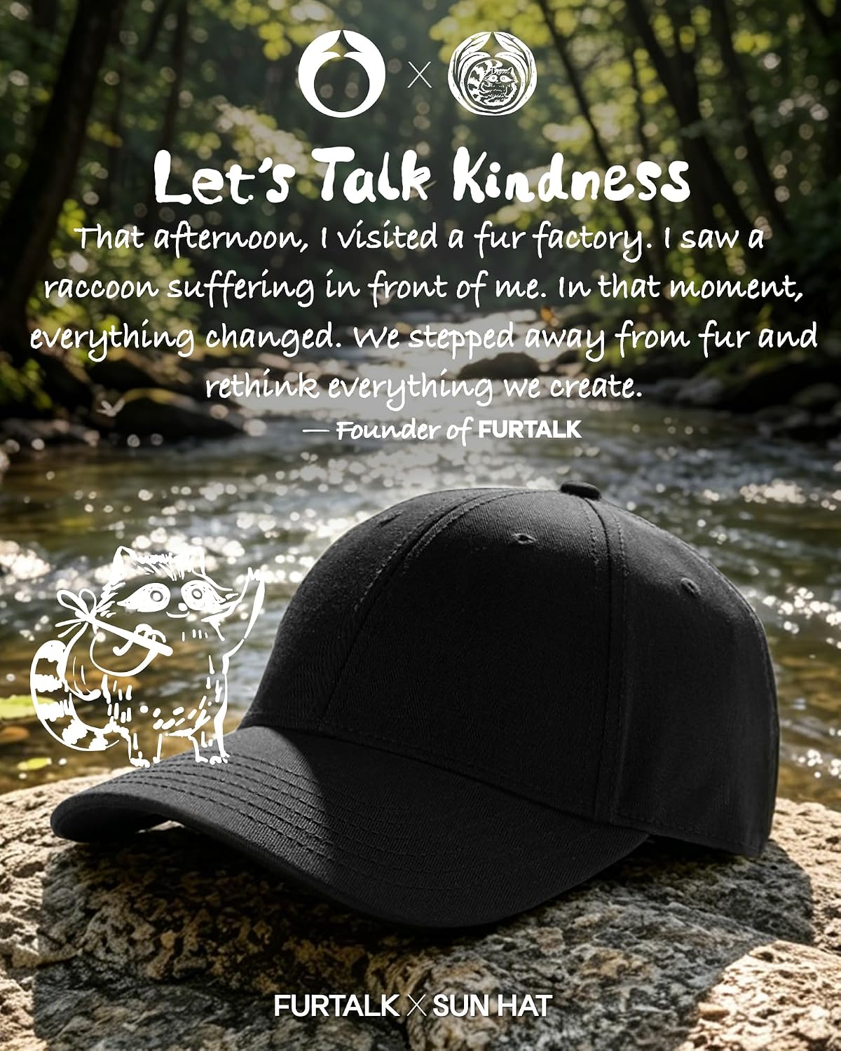 FURTALK Mens Structured Baseball Cap Adjustable Washed Cotton Golf Dad Hat Plain Classic Hats for Men