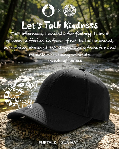 FURTALK Mens Structured Baseball Cap Adjustable Washed Cotton Golf Dad Hat Plain Classic Hats for Men