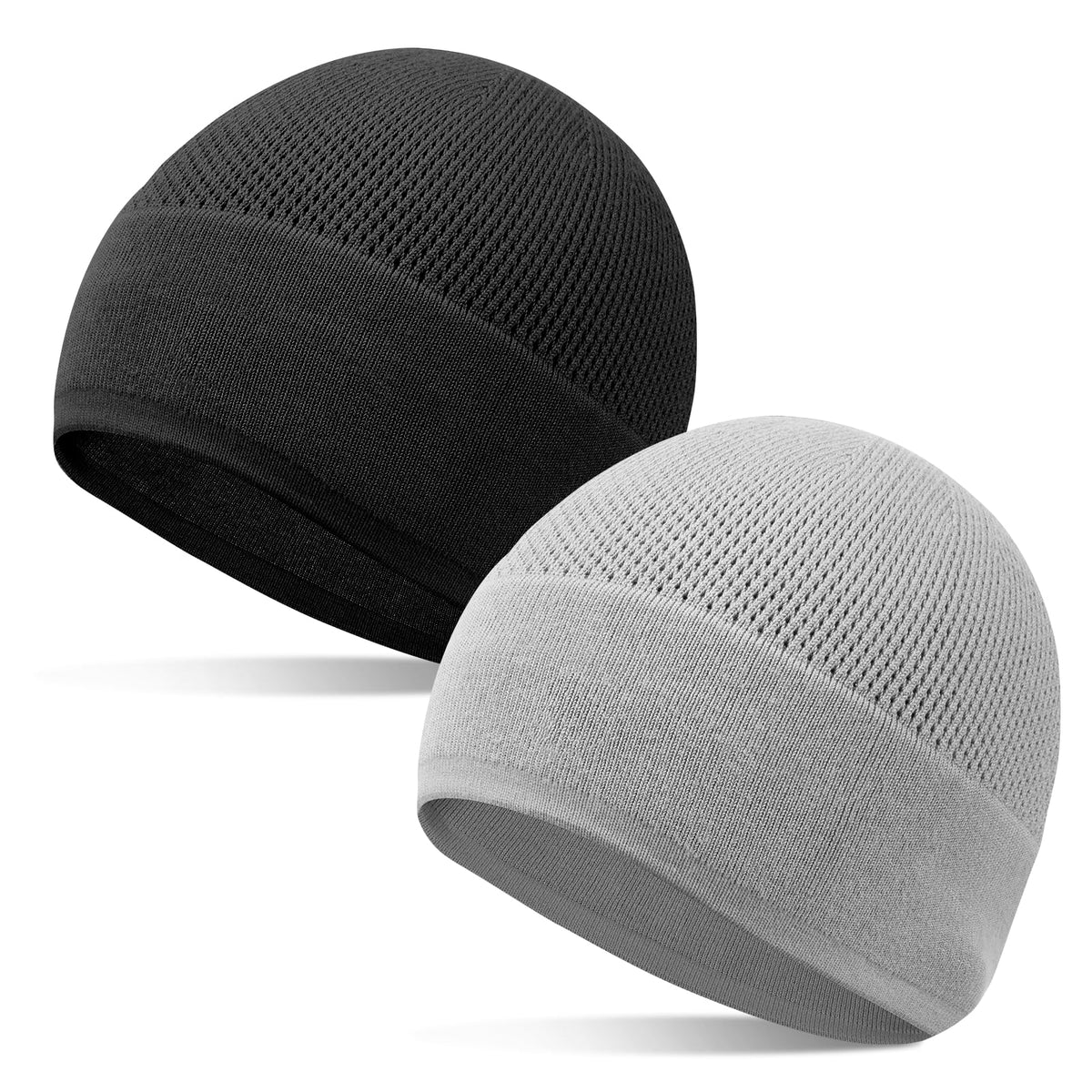 Bamboo Lightweight Skull Cap Beanie Hat for Men Women, Soft and Comfy Sleep Cap Watch Hat
