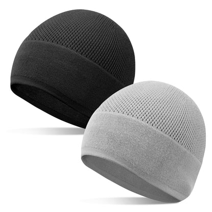 Bamboo Lightweight Skull Cap Beanie Hat for Men Women, Soft and Comfy Sleep Cap Watch Hat