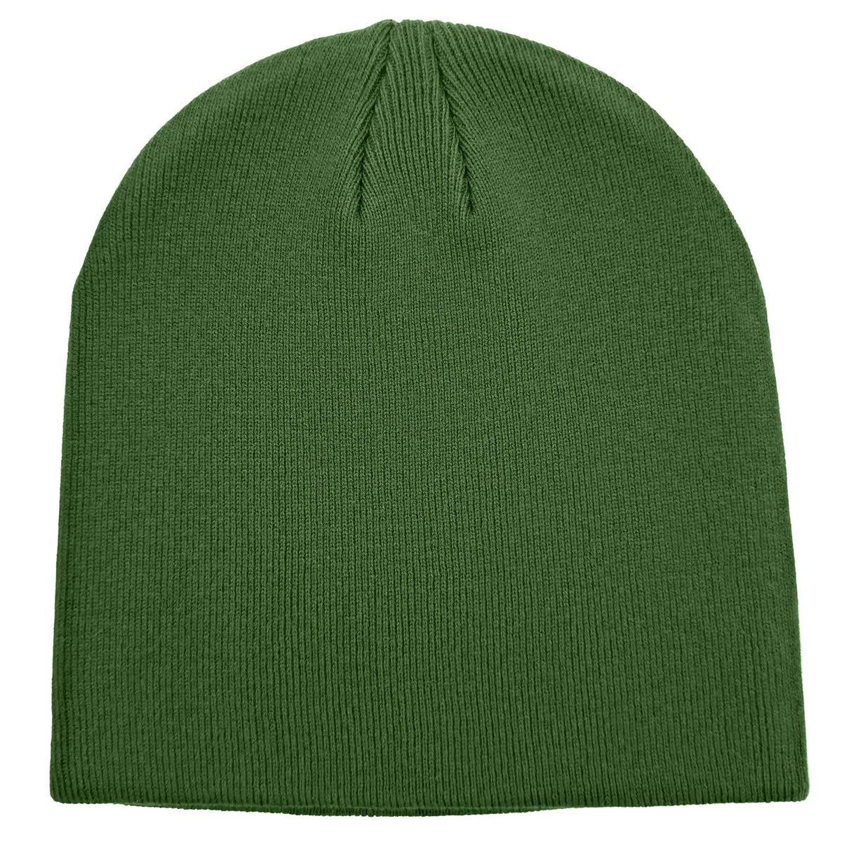 vidsel 100% Cotton Beanie Hat for Men Women, Soft Cuffless Knit Skull Cap