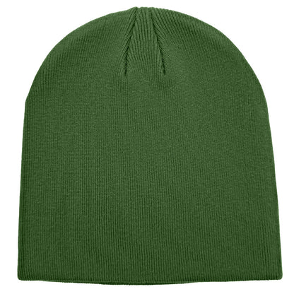 vidsel 100% Cotton Beanie Hat for Men Women, Soft Cuffless Knit Skull Cap