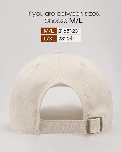 FURTALK Unisex Vintage Unstructured Baseball Cap Washed Cotton Dad Hat