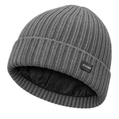 Winter Beanie Merino Wool Fleece Lined for Men Women Soft Warm Knit Hat Ski Stocking Cuffed Cap