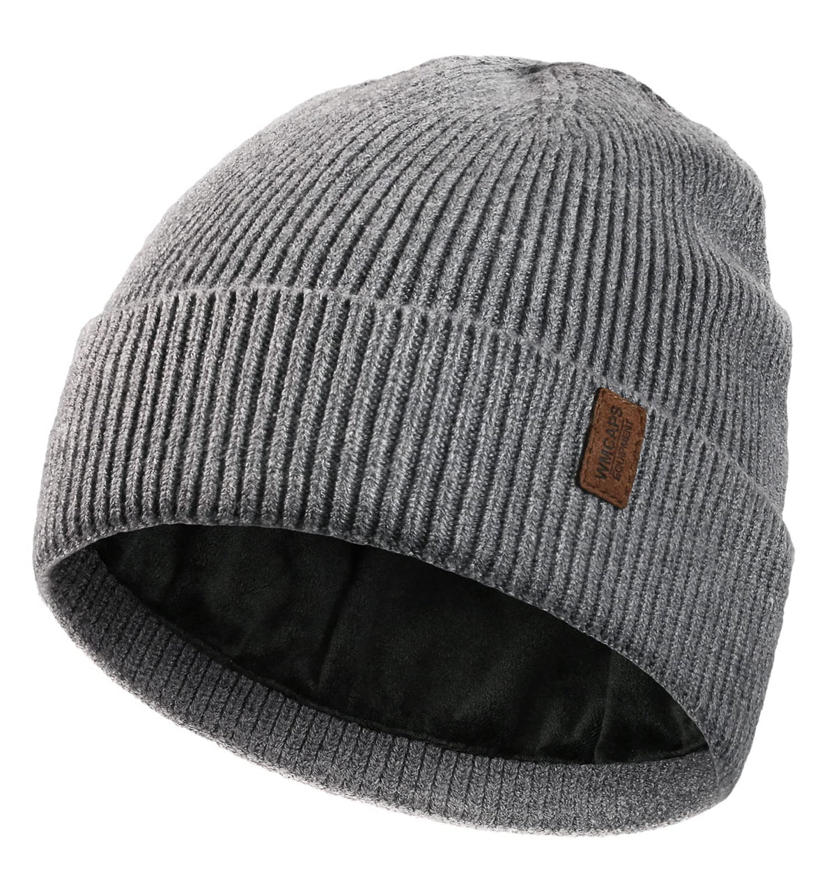 Wmcaps Winter Beanie for Men Women, Soft Warm Fleece Lined Knit Hat