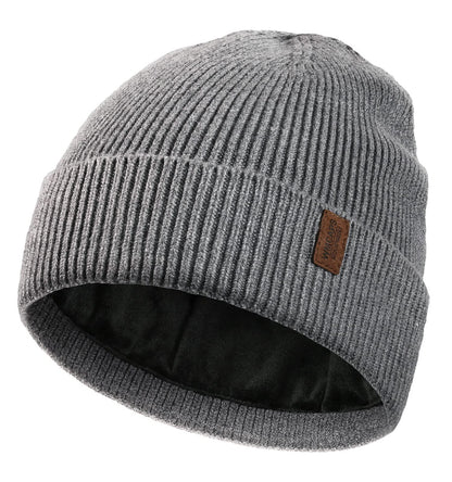 Wmcaps Winter Beanie for Men Women, Soft Warm Fleece Lined Knit Hat
