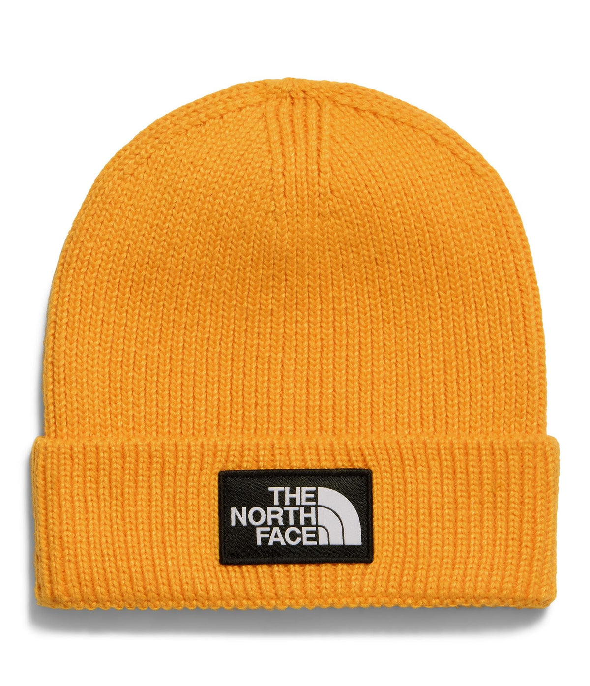 THE NORTH FACE TNF Logo Box Cuffed Beanie | Classic Fit, Rib Knit Winter Hat for Men & Women