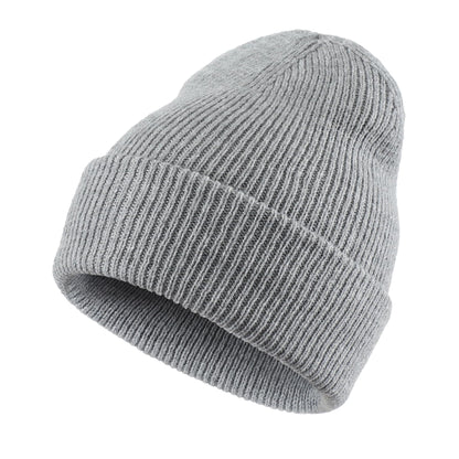 Home Prefer Mens Winter Hats Thick Knit Cuff Beanie Cap Warm Stocking Beanie Hat for Men Women Hunting Fishing Gardening