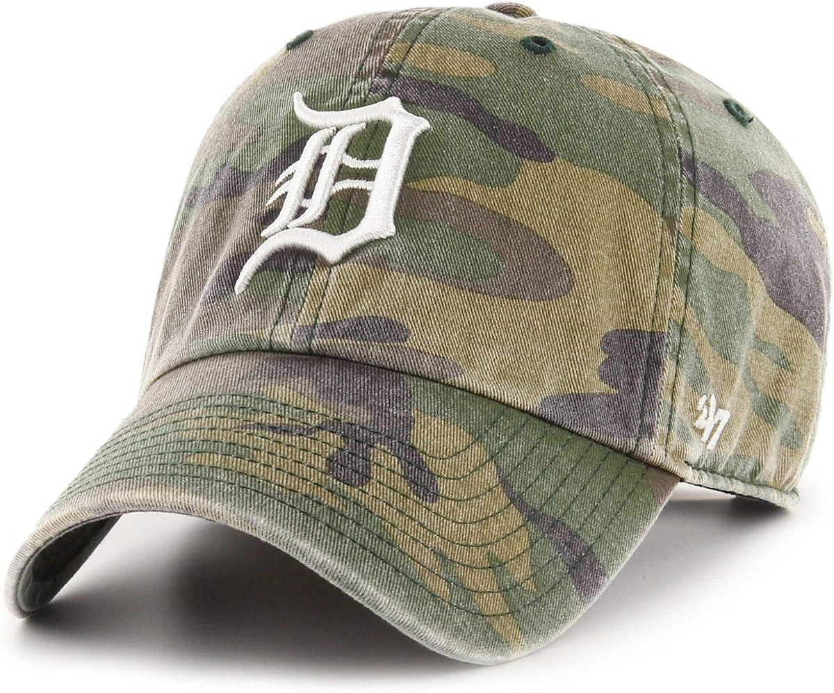 '47 MLB Unisex-Adult Camo Clean Up Adjustable Hat Cap One Size