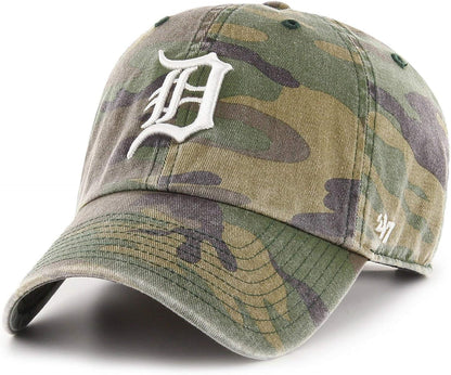 '47 MLB Unisex-Adult Camo Clean Up Adjustable Hat Cap One Size