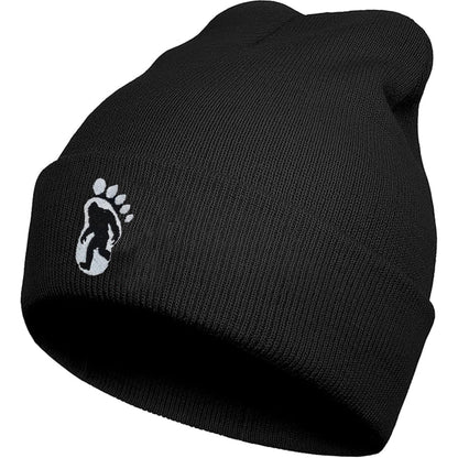 Funny Beanies Hat, Men's and Women's Winter Warm Black Fashion Cool Embroidered Knit Hat
