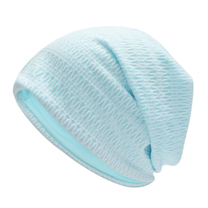 ZLYC Women Fashion Knit Slouchy Beanie Hat Thin Stretch Skull Cap