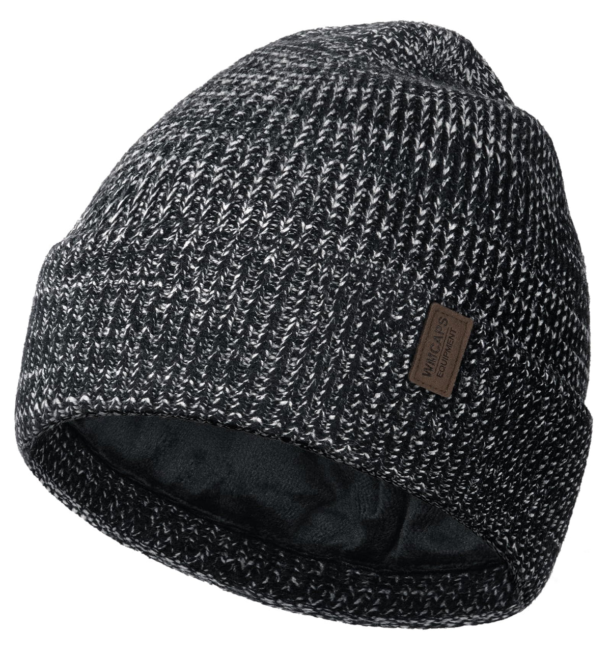 Wmcaps Winter Beanie for Men Women, Soft Warm Fleece Lined Knit Hat