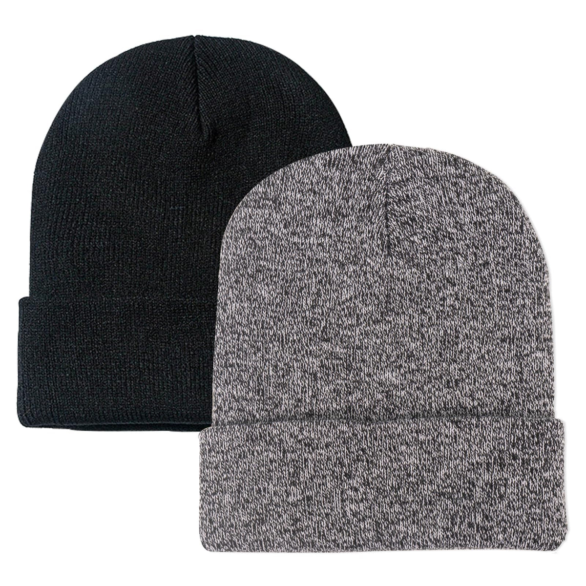 ZOORON Beanie for Men Women Slouchy Winter Beanie Hats Cuffed Skull Caps