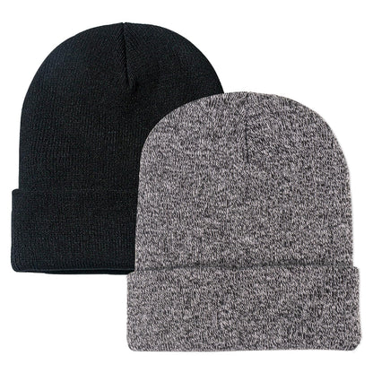 ZOORON Beanie for Men Women Slouchy Winter Beanie Hats Cuffed Skull Caps