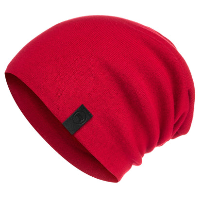 Warm Slouchy Beanie Hat - Deliciously Soft Daily Beanie in Fine Knit