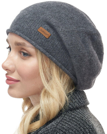 FURTALK Slouchy Beanies for Women Winter Hats Soft Warm Beanie Hat Ladies Knitting Skull Beanies
