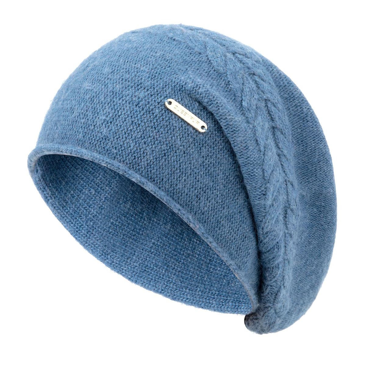 Knit Slouchy Beanie Hats for Women Cashmere Ski Cap Knitted Wool Soft Warm Winter Hat