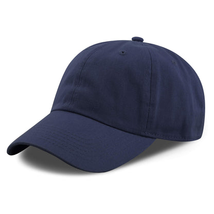 Cotton Baseball Cap Dad Hat – Washed Low Profile Adjustable Hat for Men Women Casual Outdoor Running Golf