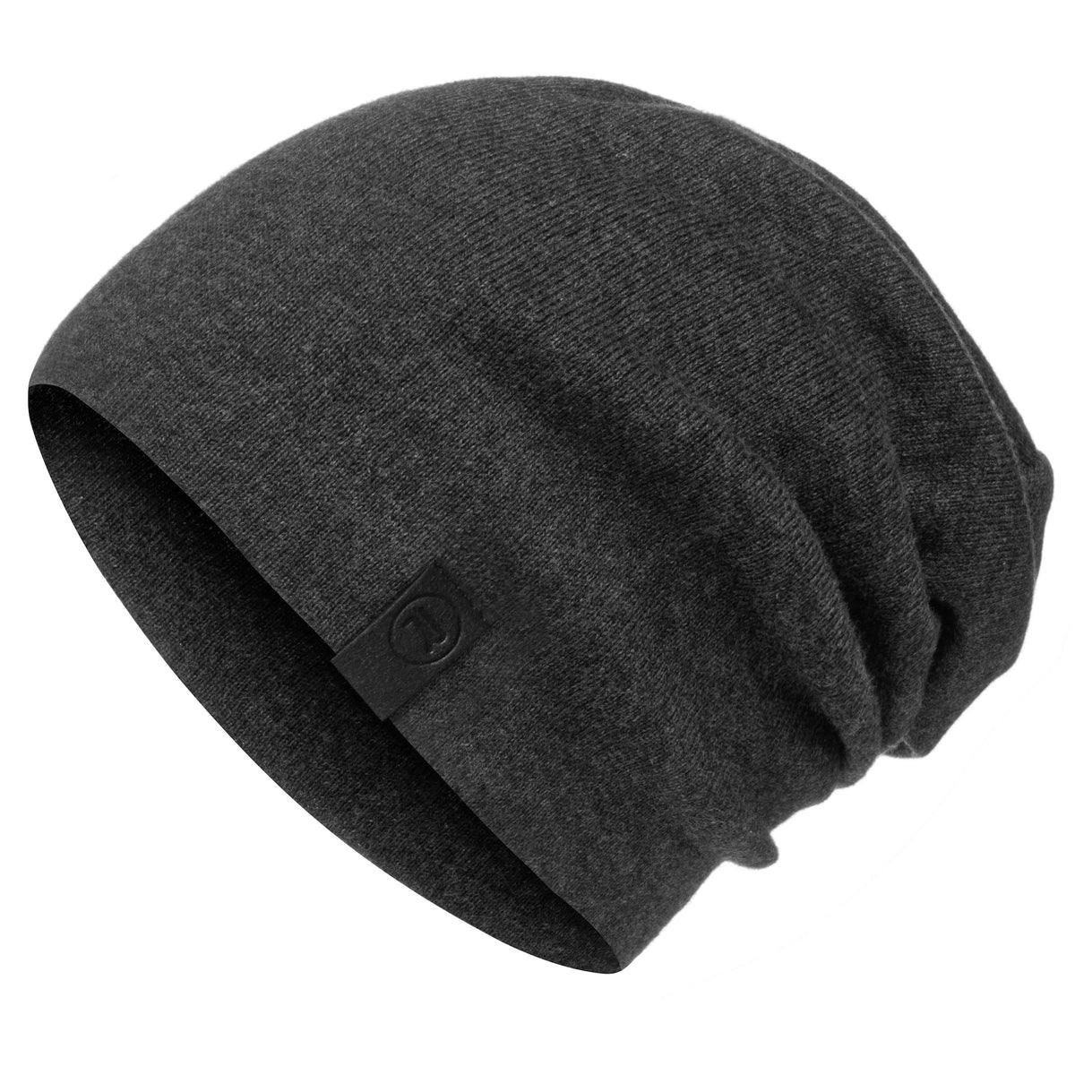 Warm Slouchy Beanie Hat - Deliciously Soft Daily Beanie in Fine Knit