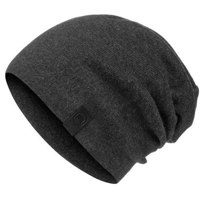 Warm Slouchy Beanie Hat - Deliciously Soft Daily Beanie in Fine Knit