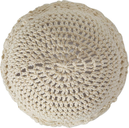ZLYC Women Cotton Crochet Slouchy Beanie Hat Handmade Knit Summer Skull Cap